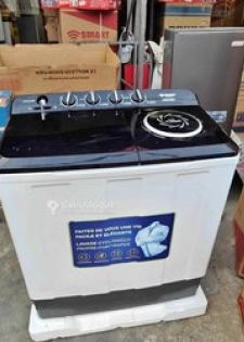 Machine à laver et sèche linge smart 12kg semi-automatique