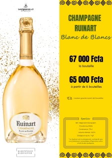 Champagne Ruinart – Blanc de Blancs