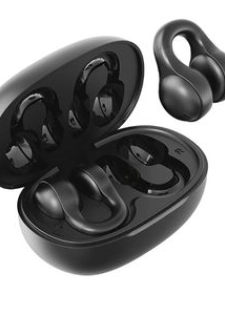 Bone Conduction Bluetooth Headset - Black - 6-9H Playtime - Type-C