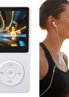 MP3 Bluetooth 1,8 pouces, lecteur de musique et vidéo portable, lecteur de musique pers...