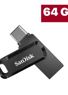 Clé USB SanDisk Ultra Dual Drive Go - Double connectique USB et Type-C - 64Go - SDDDC3-064G-G46