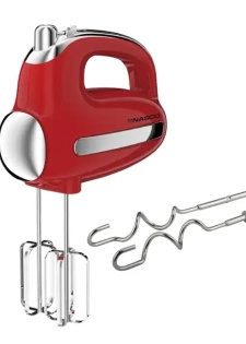 Batteur électrique Nasco - 5 vitesses - 300W - Avec la fonction de battre les œufs - Fonction t