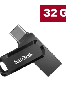 Clé USB SanDisk Ultra Dual Drive Go - Double connectique - USB et Type-C - 32Go - 150MB/s - SDD