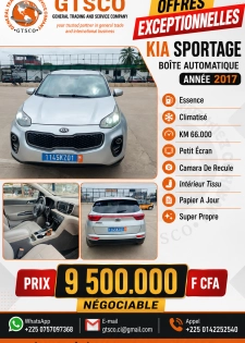 Kia Sportage boite automatique de 2017