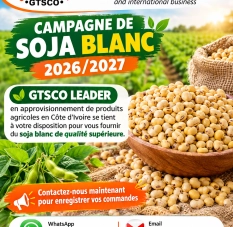 Campagne du soja blanc 2026/2027 contactez-nous pour vos commandes