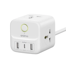 Oraimo PowerHub 2 1,5M Cube d'alimentation 6 en 1 – Chargeur Rapide 20w – Très Bonne Quali