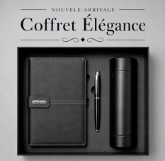 Carnet + Coffret + Stylo – Cadeau Élégant à 4000 FCFA