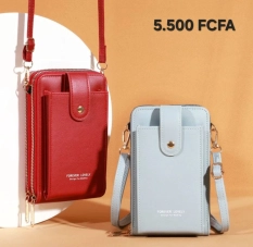 Sac bandoulière femme élégant similicuir 3 compartiments 5500 FCFA