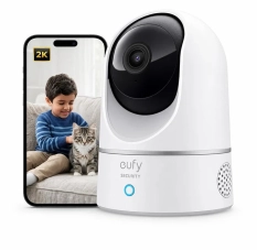 Caméra de Surveillance Neuve Intelligente Eufy 2K 360° avec Détection IA E220
