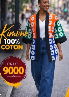 PROMO KIMONO PAGNE WAX