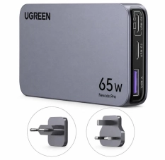 Chargeur UGREEN Neuf Original Nexode Pro 65W, Chargeur Universel Ultra-Slim, Recharge Rapide Ga