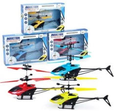 Drone RC à Induction 2 Canaux – Hélicoptère Télécommandé pour Enfants et Débutants